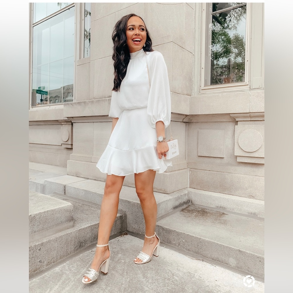 Call Me Angel Satin Dress